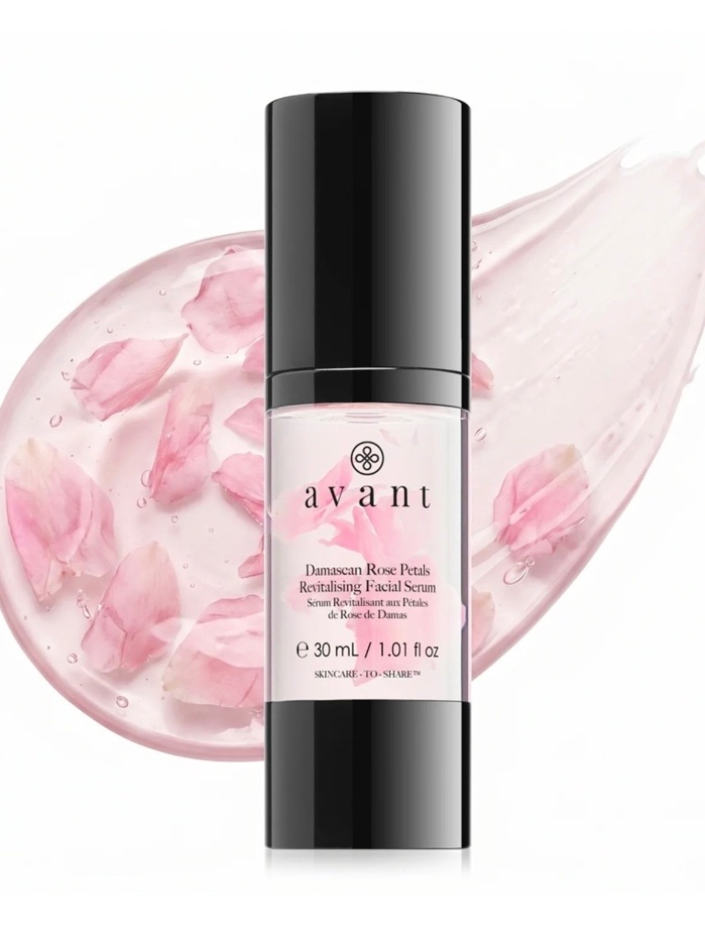 Avant Damascan Rose Petals Revitalising Facial Serum